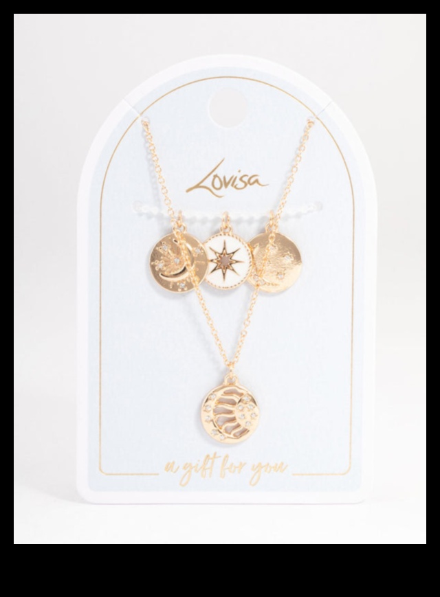 السحر السماوي: اكتشف الجمال السماوي لمجموعة القلائد لدينا