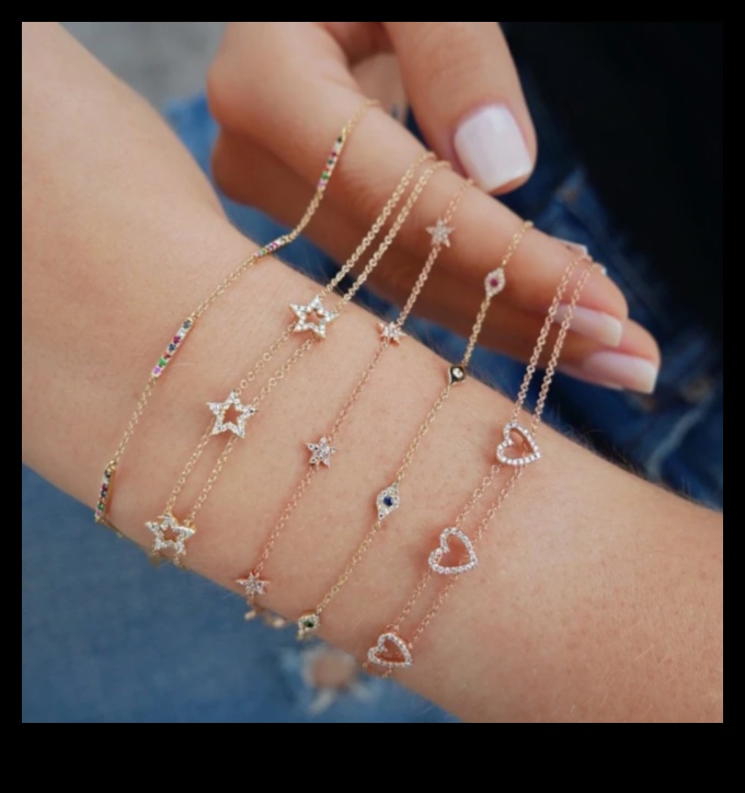 سحر أنيق: كشف النقاب عن جاذبية الأساور العصرية