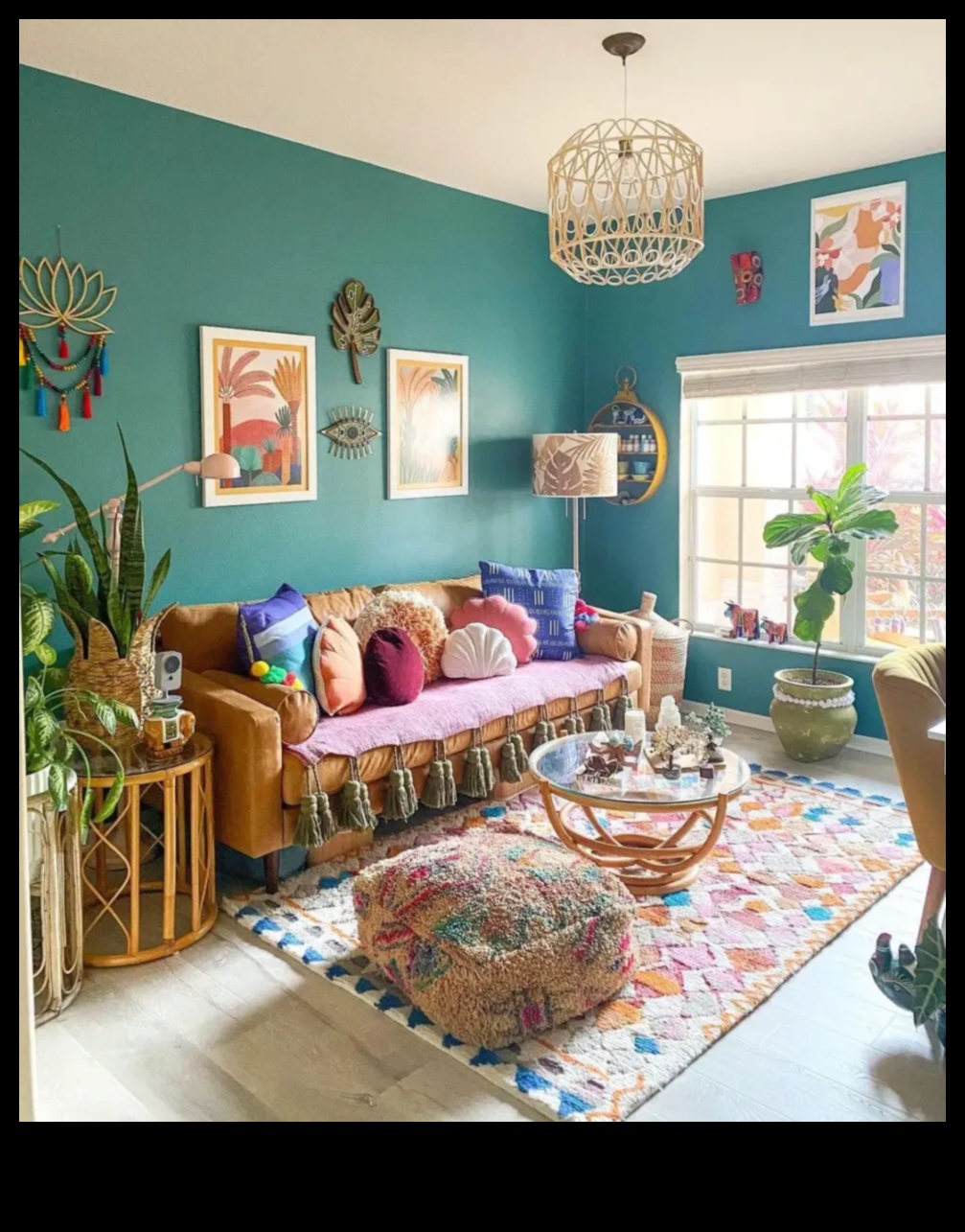 لمسات خزفية فنية للديكور البوهيمي