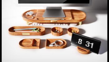 صياغة ملحقات مكتبية خشبية: مشاريع DIY لمساحة العمل الخاصة بك