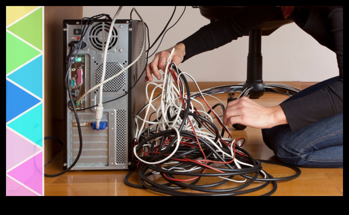 معالجات إدارة الأسلاك: حلول لتنظيم الإلكترونيات المنزلية