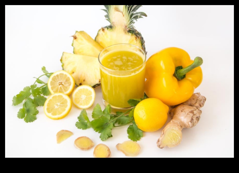 التخلص من السموم والتخلص من التوتر: تغذية جسمك وعقلك بالعصائر المهدئة