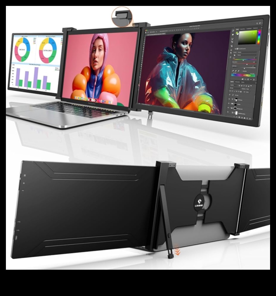 سحر الشاشات المتعددة: استكشاف إمكانات أجهزة التلفاز القابلة للطي والمزدوجة الشاشات