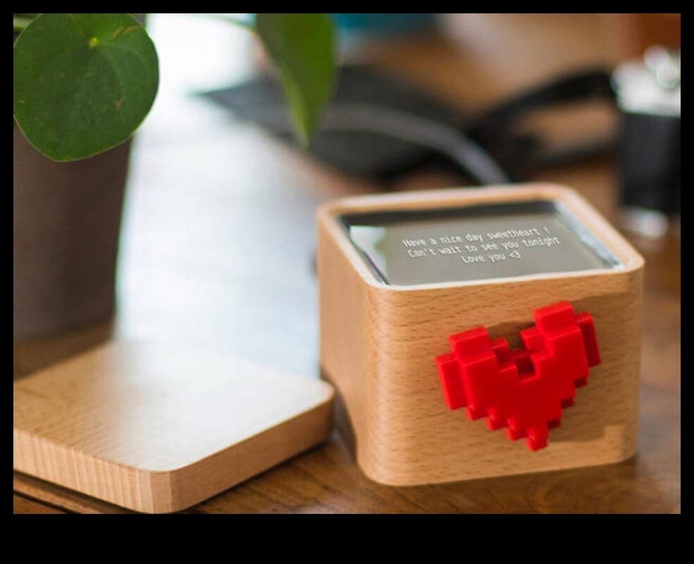 من القلب: هدايا DIY للاتصالات لمسافات طويلة