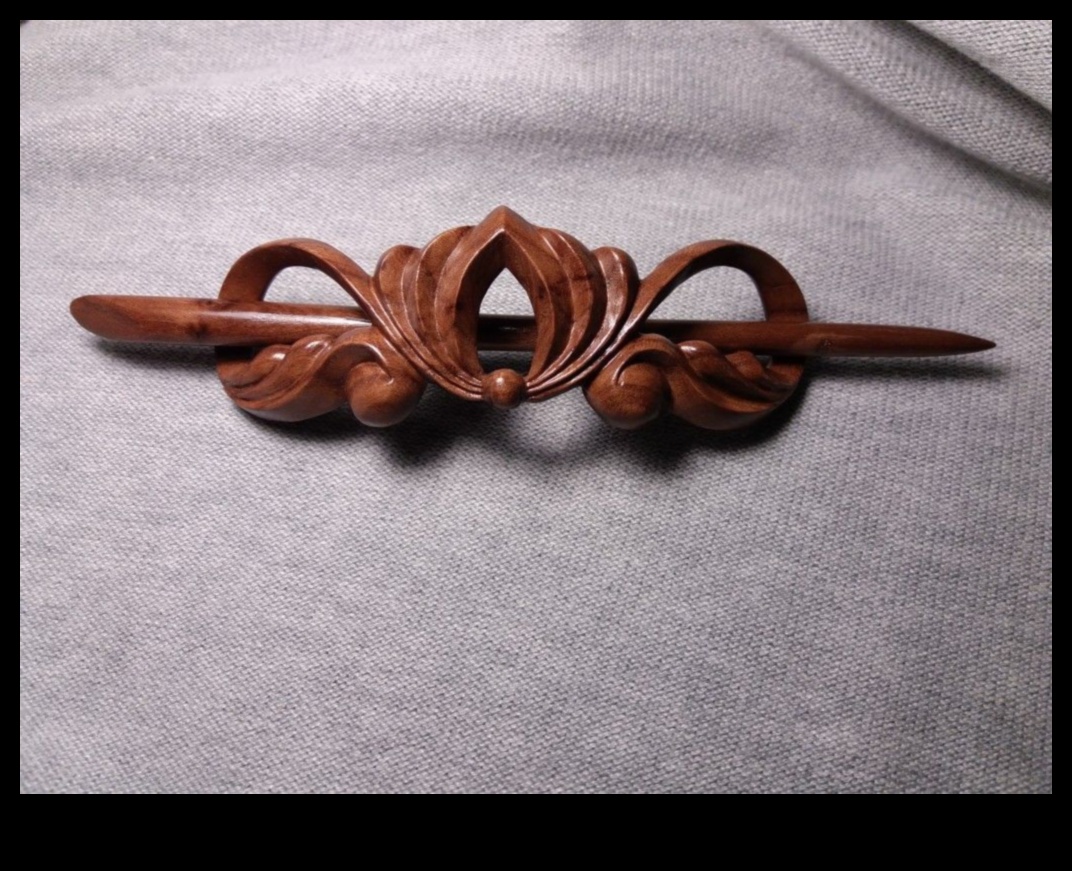 صياغة إكسسوارات الشعر الخشبية: مشاريع DIY لأسلوب فريد من نوعه