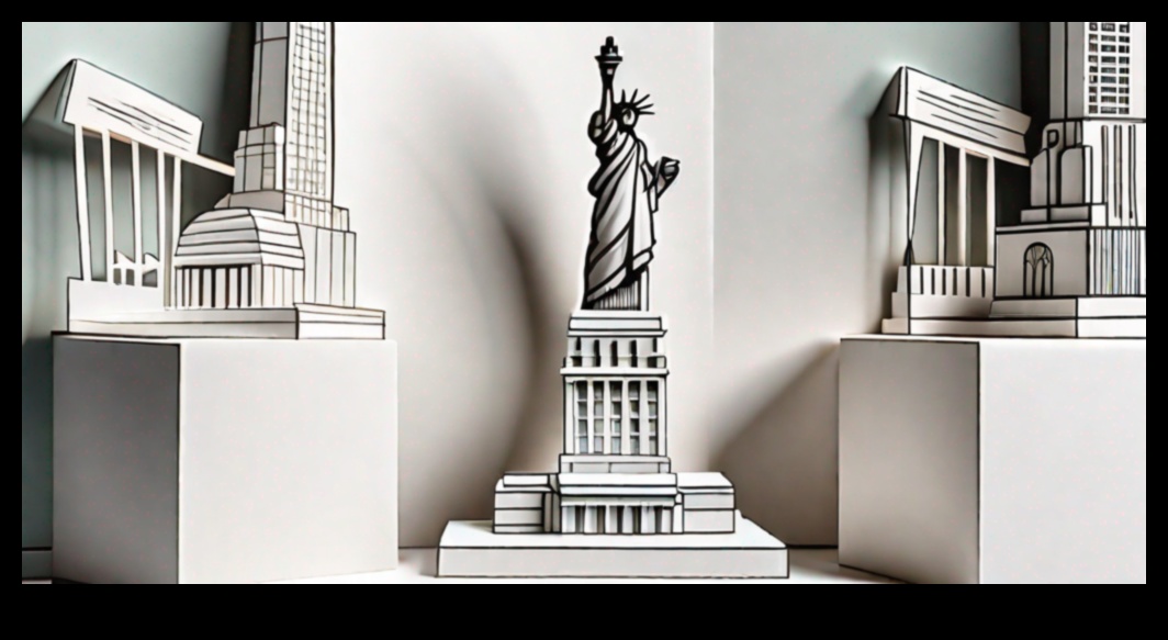 مساحة النحت: عجائب ثلاثية الأبعاد في شكل تجريدي