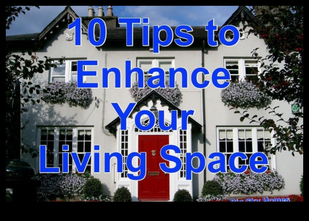 تعزيز مساحة المعيشة الخاصة بك: أفكار واقتراحات ديكور المنزل