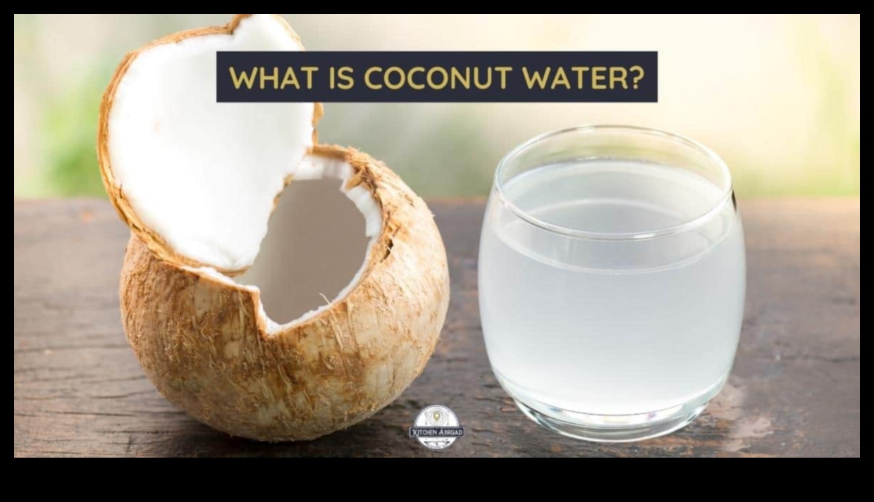 الإكسير الغني بالمغذيات: ارفع صحتك بمزيج ماء جوز الهند