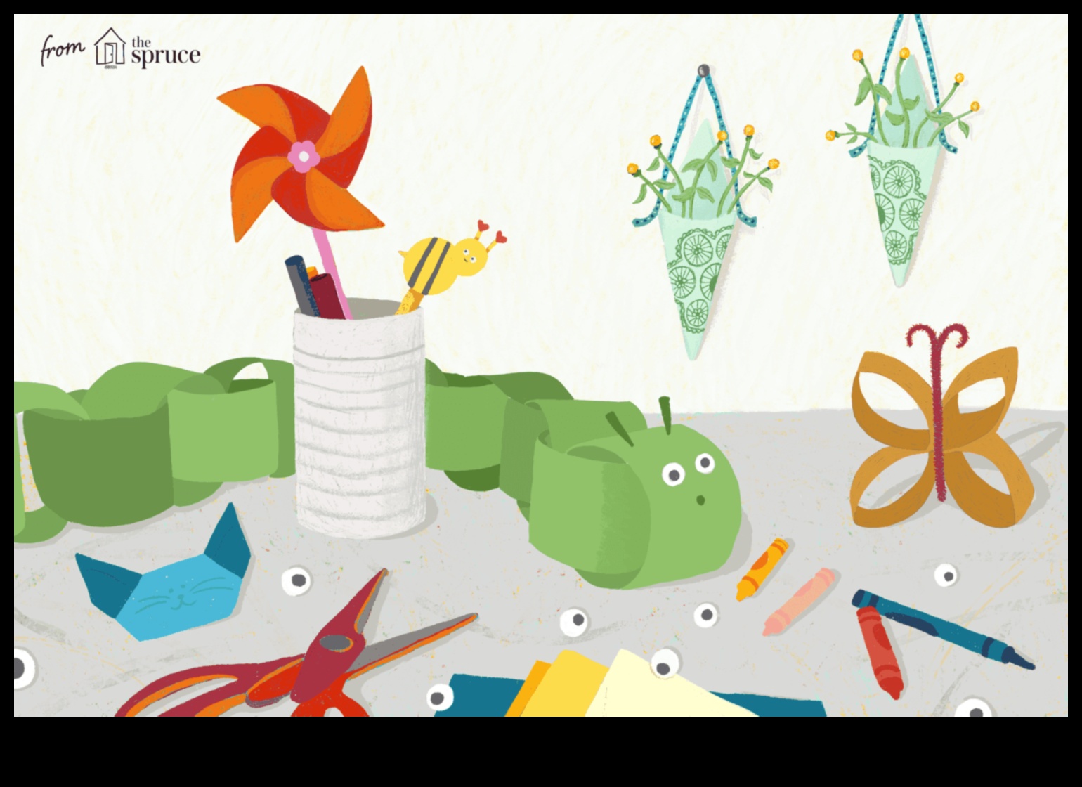 الأطفال المبدعون: أعمال يدوية ممتعة وسهلة للحرفيين الصغار
