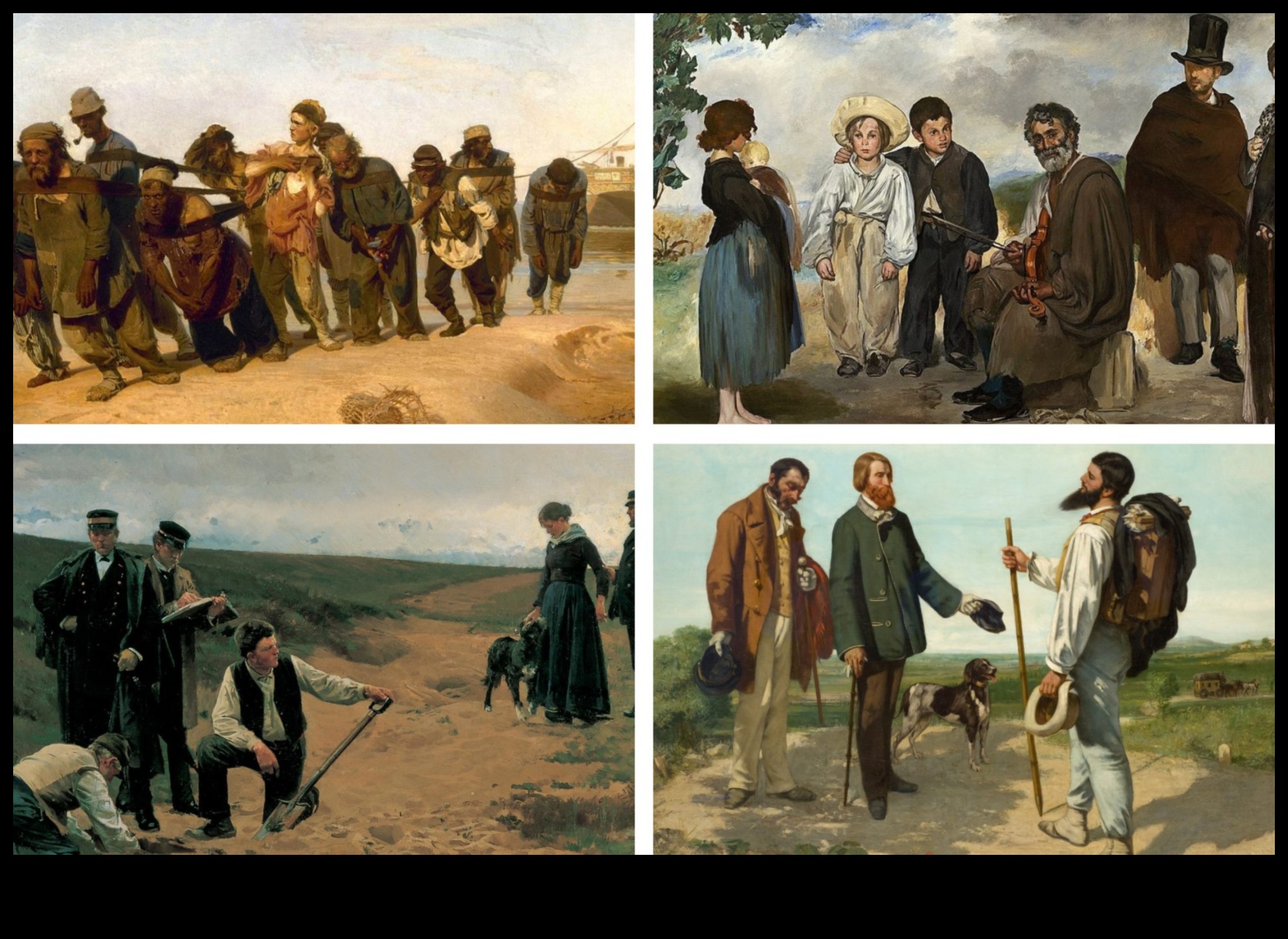 كشف النقاب عن الواقعية: التقاط الحقيقة في الصور الفنية