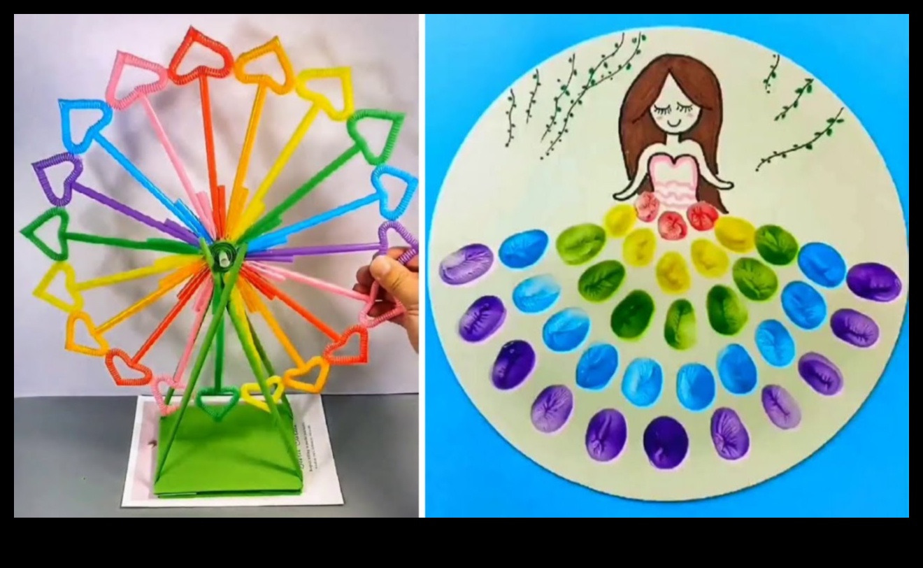 الأطفال المبدعون: أعمال يدوية ممتعة وسهلة للحرفيين الصغار