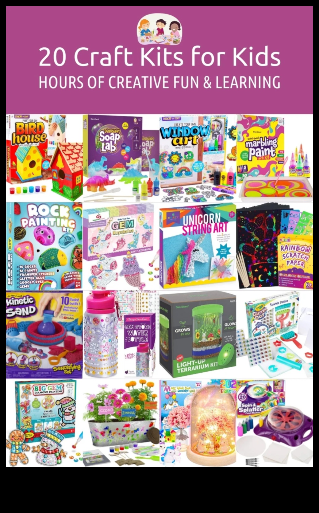 مجموعات الحرف اليدوية: تبسيط المشاريع الإبداعية لجميع الأعمار