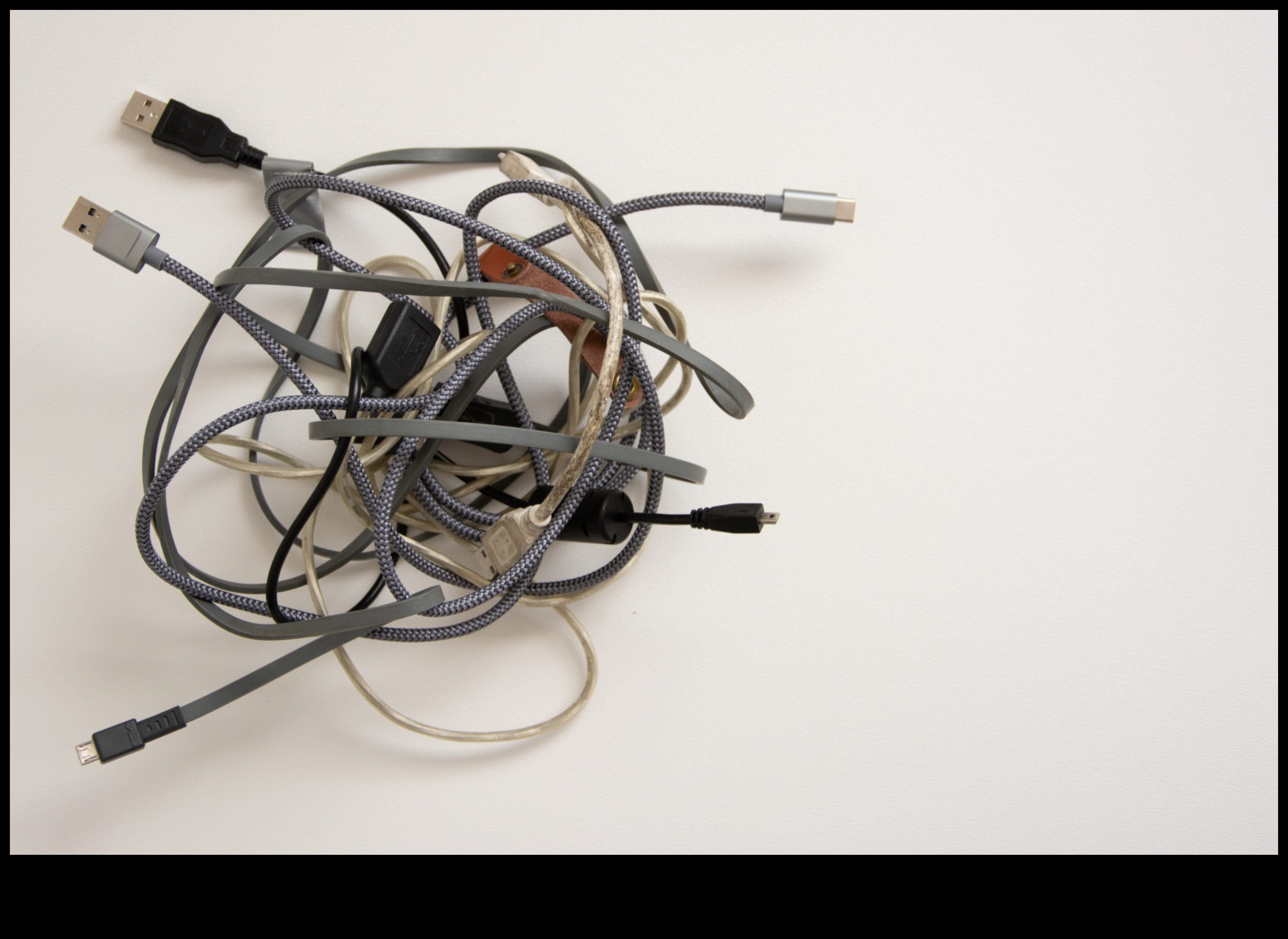 معالجات إدارة الأسلاك: حلول لتنظيم الإلكترونيات المنزلية